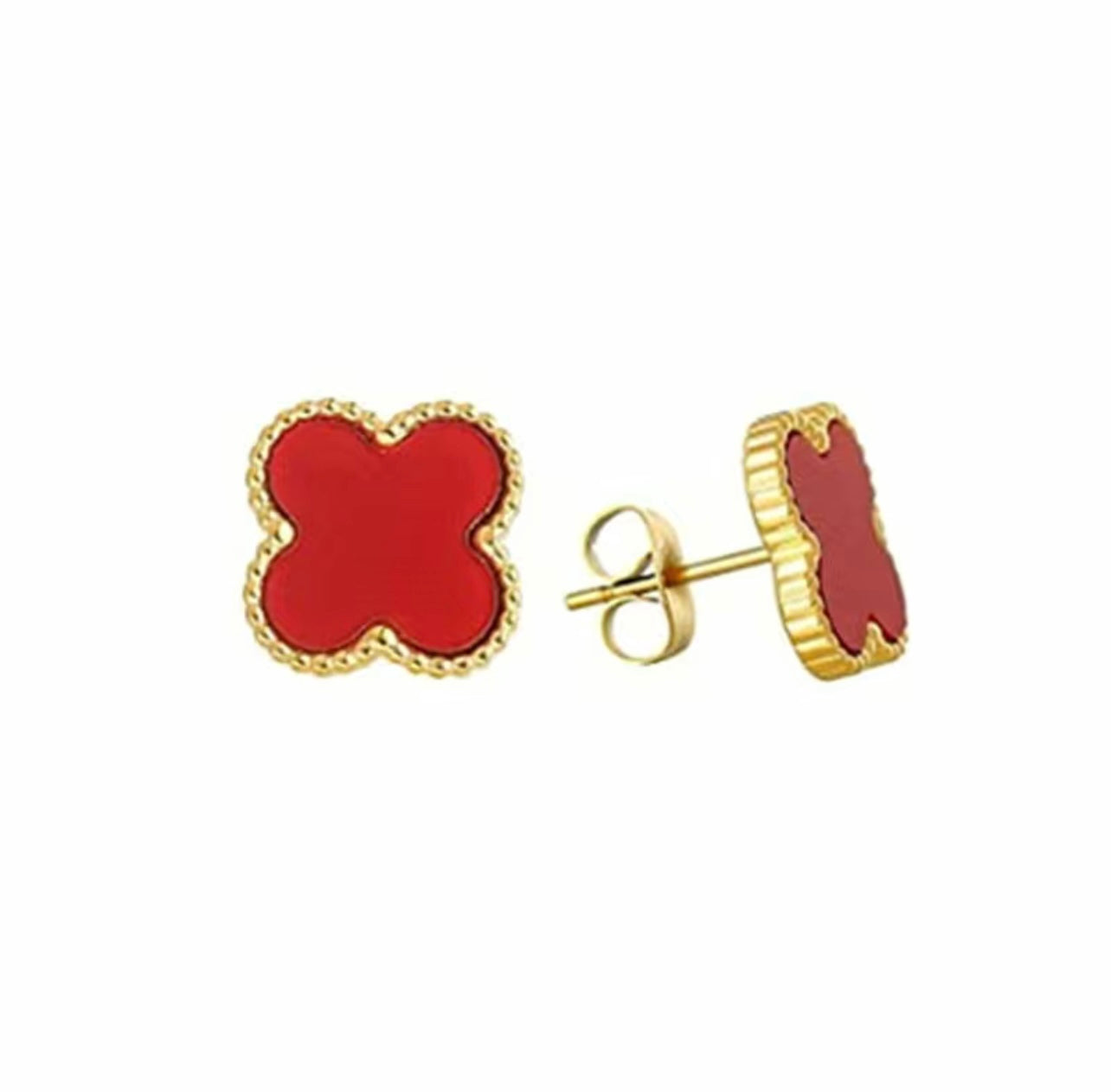 Giannah Clover Stud Earrings