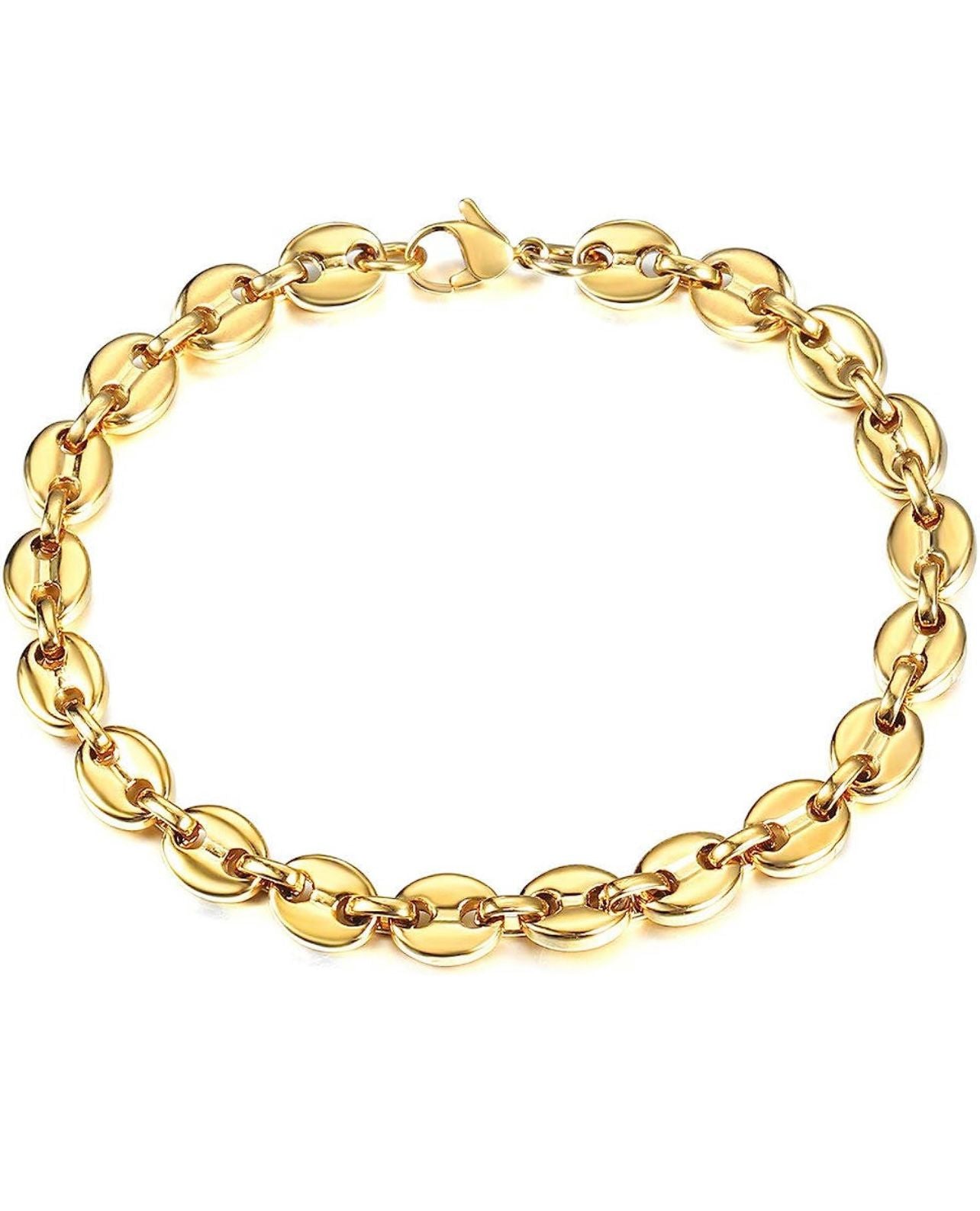Coffee Bean Ankle Bracelet