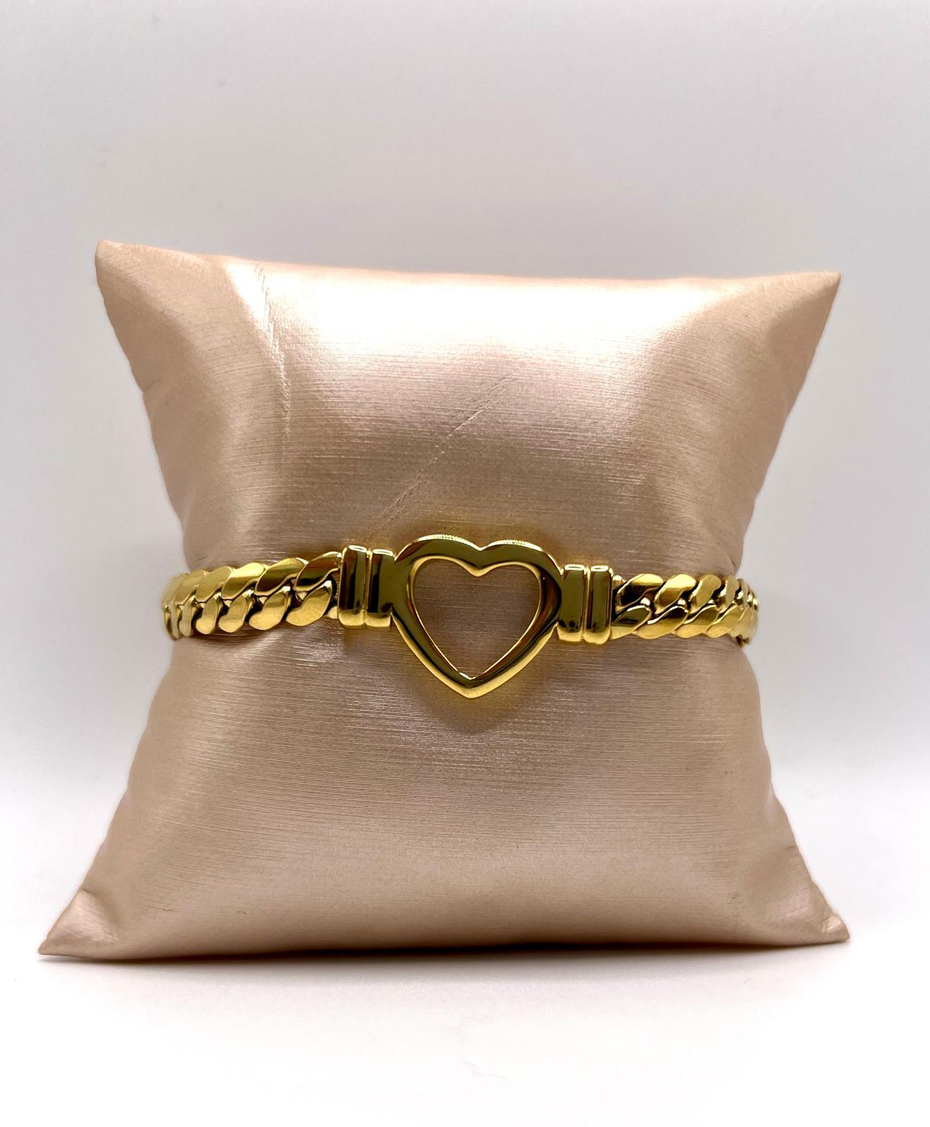 Cuban Heart Bracelet