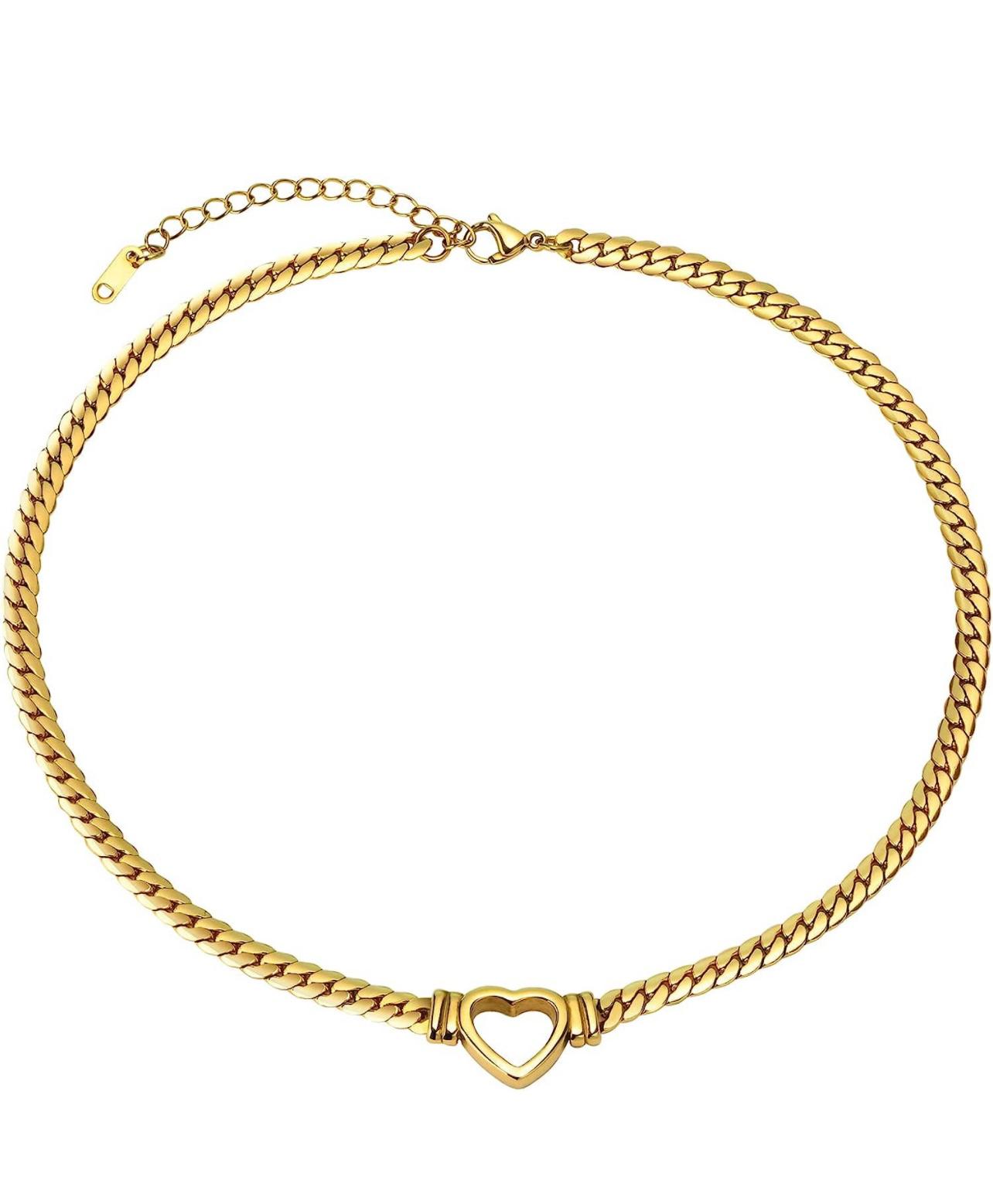 Cuban Heart Choker