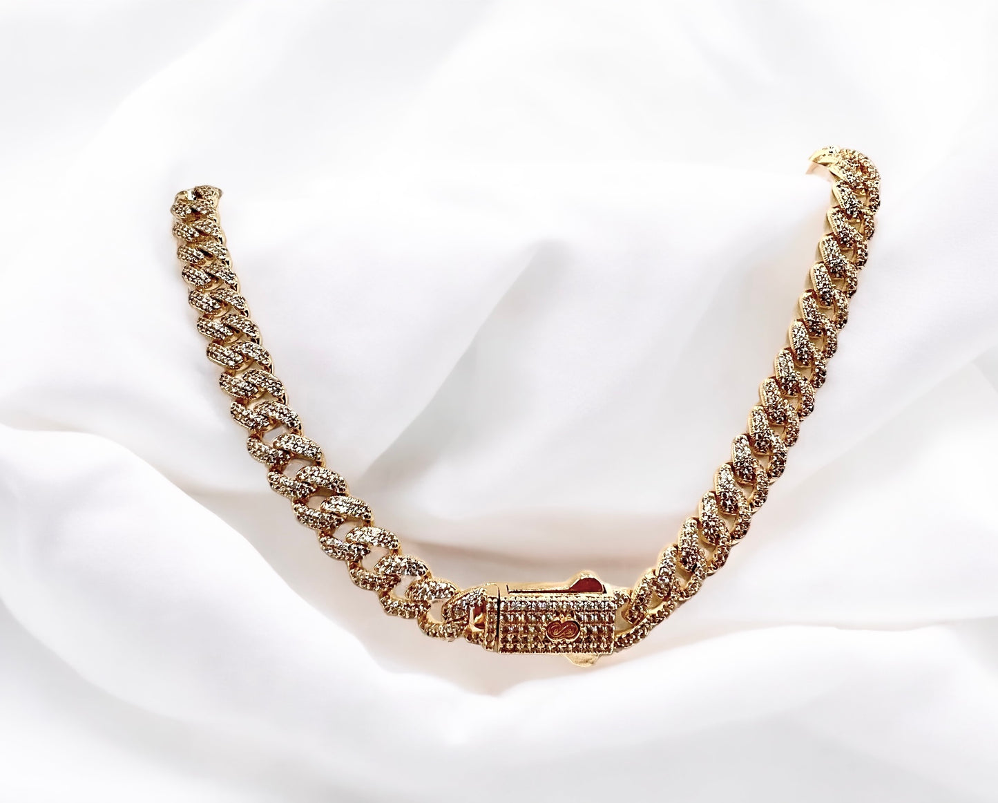 Hadil Iced Out Monaco Choker