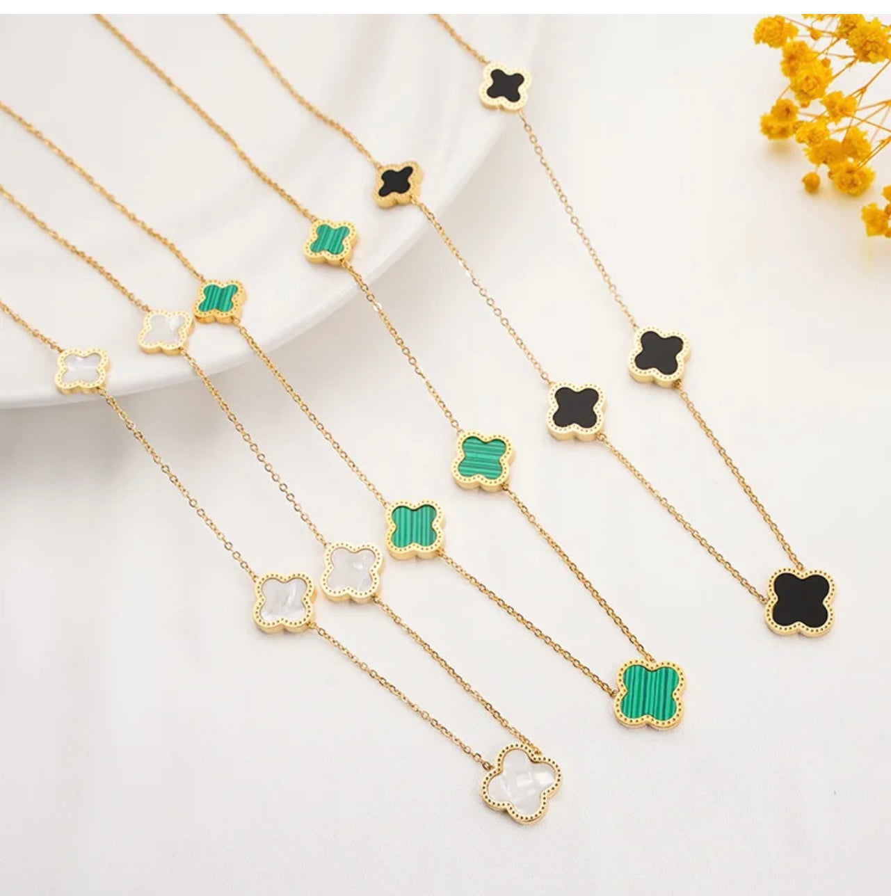 Fancy Clover Necklace